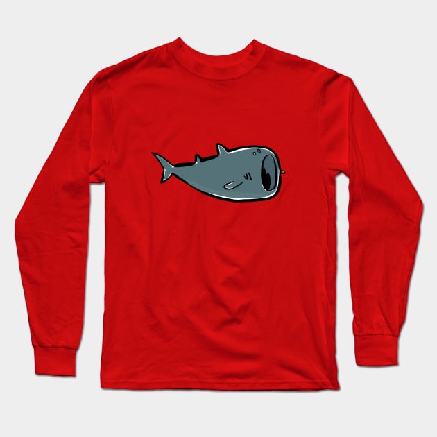 whale shark Long Sleeve T-Shirt by greendeer